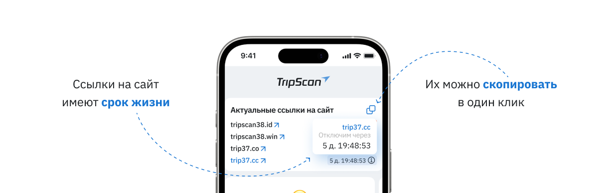 Trip69.cc на смартфоне